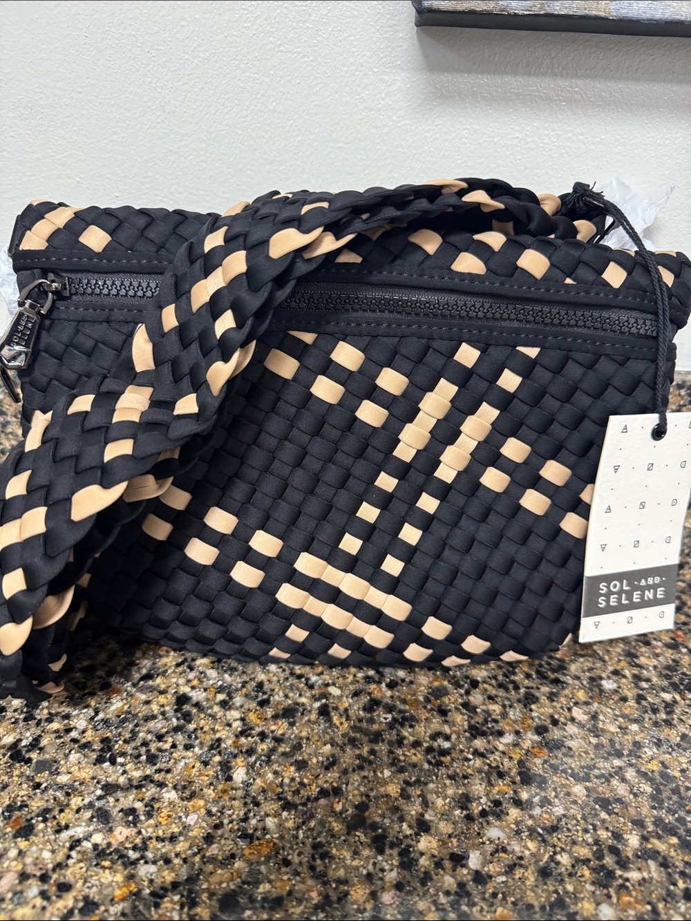 Sol and Selene Ethereal Woven Neoprene Crossbody